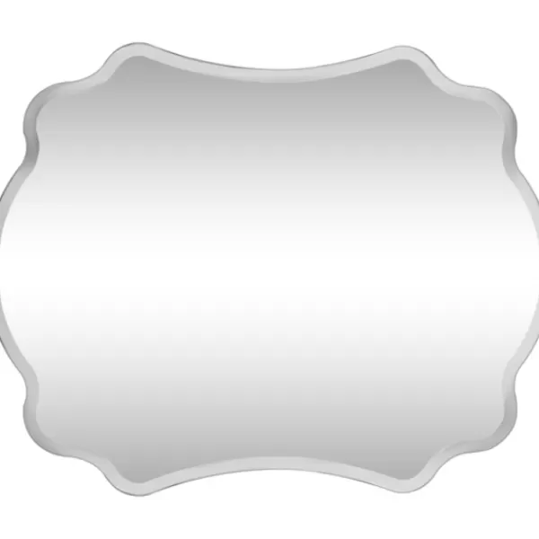 Decorative Mirrors-Kirkland's Home Ashley Scallop Edge Beveled Mirror