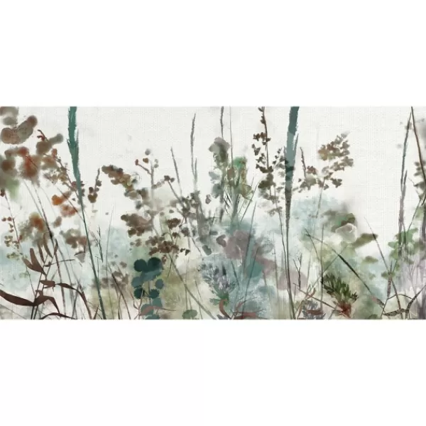 Canvas Art-Kirkland's Home Autumn Reeds Panel Canvas Art Print Multi