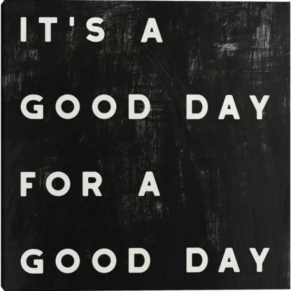 Wall Quotes & Signs-Kirkland's Home Black And White It'S A Good Day Canvas Art Print Black/White
