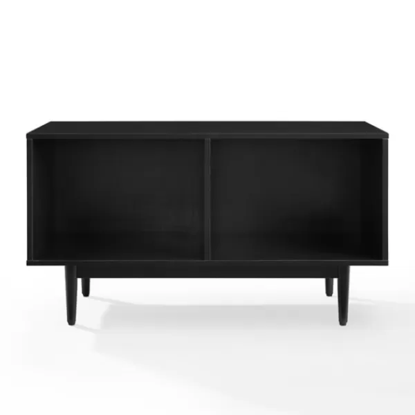 Console Tables-Kirkland's Home Black Modern Wood Console Table, 40 In.