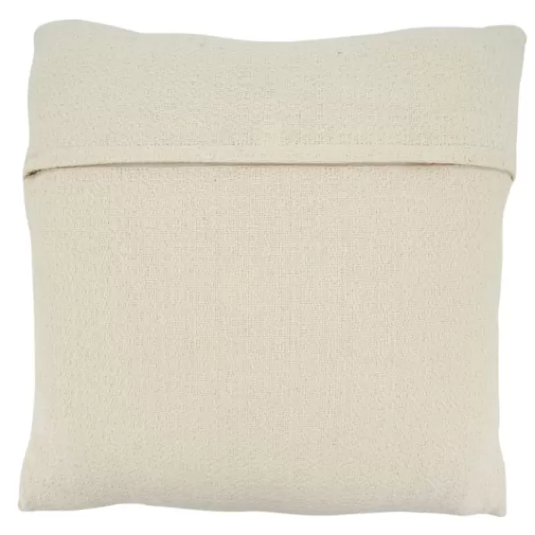Pillows-Kirkland's Home Black Mudcloth Cotton Throw Pillow Black/White