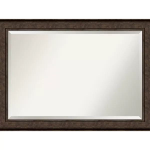 Decorative Mirrors-Kirkland's Home Bronze Panel Frame Beveled Mirror