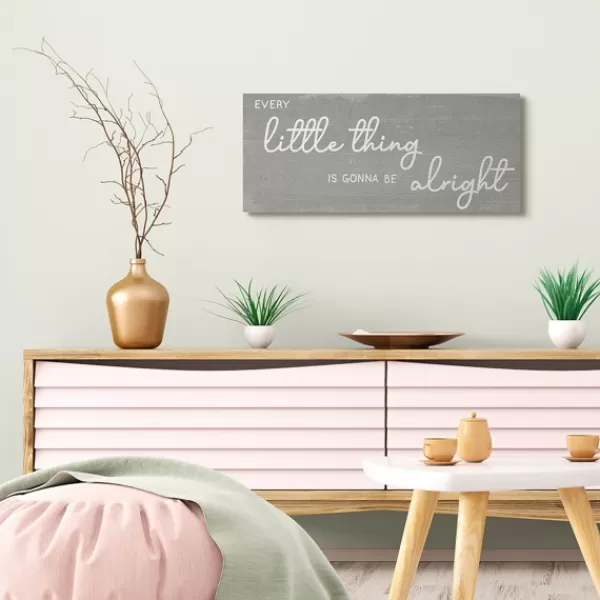 Wall Quotes & Signs-Kirkland's Home Charming Every Little Thing Wall Plaque Gray