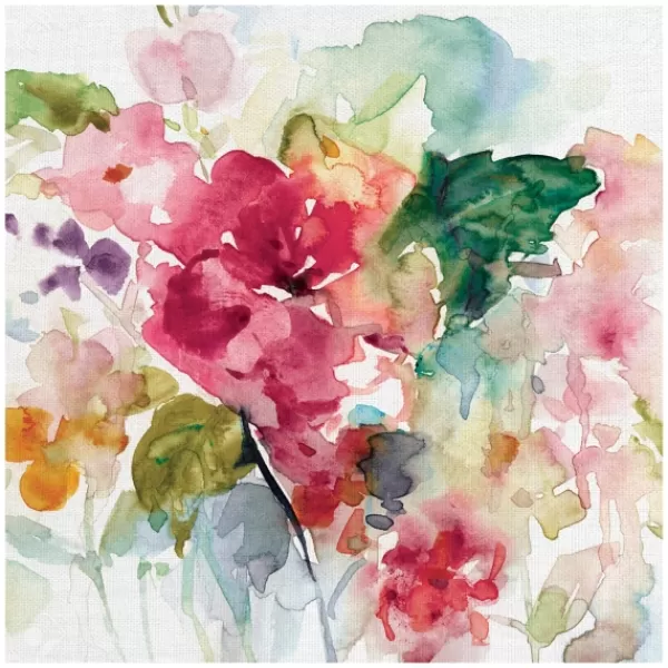 Canvas Art-Kirkland's Home Citrus Floral Punch Canvas Art Print Multi