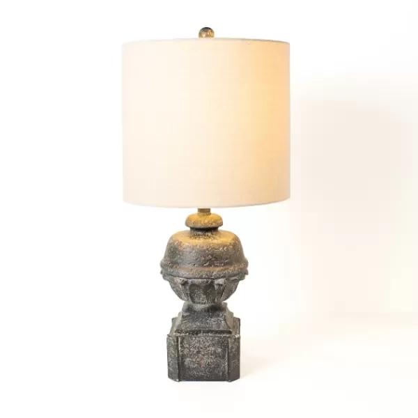 Table Lamps-Kirkland's Home Claire Charcoal Table Lamp Gray
