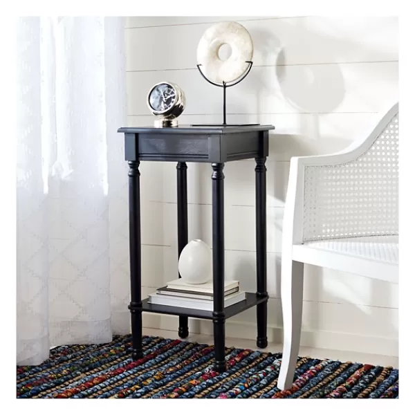 Accent & End Tables-Kirkland's Home Classic Tegan Square Accent Table Black