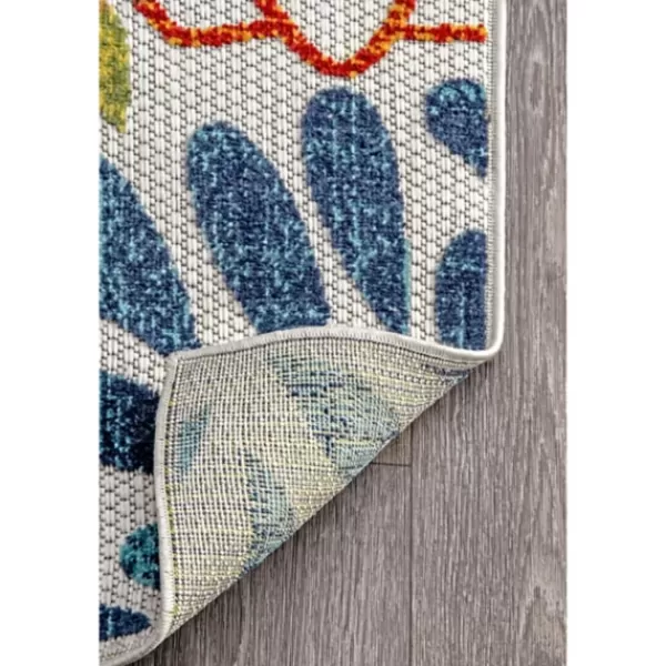 Outdoor Rugs-Kirkland's Home Color Burst Indoor/Outdoor Area Rug, 8X10 Multi