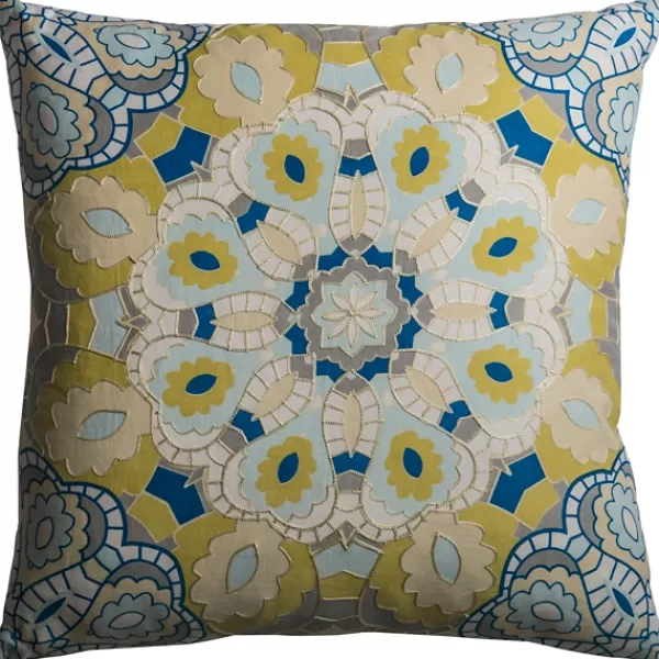 Pillows-Kirkland's Home Color Medallion Pillow Multi