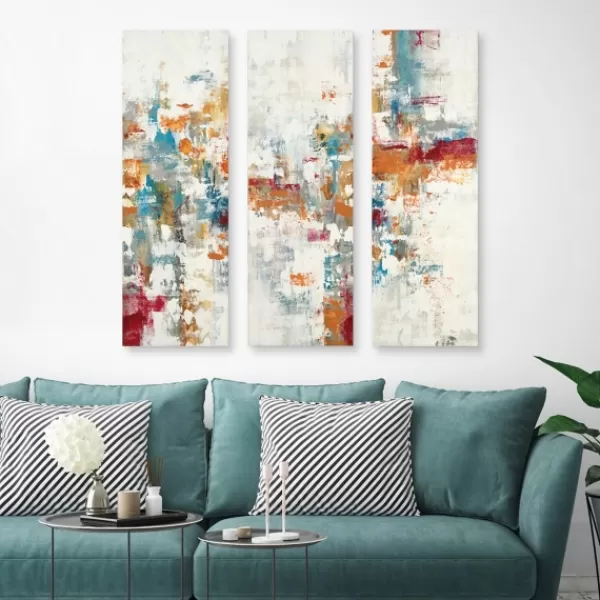 Canvas Art-Kirkland's Home Conclusion Found I Canvas Art Prints, Set Of 3 Gray/Multi