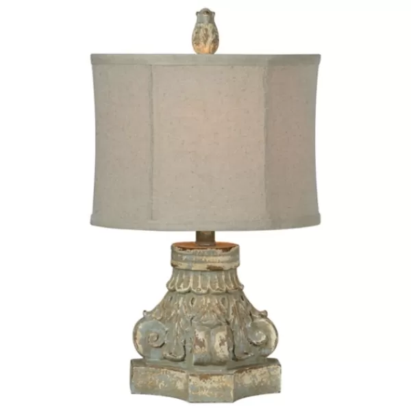 Table Lamps-Kirkland's Home Corinthian Column Table Lamps, Set Of 2 Ivory