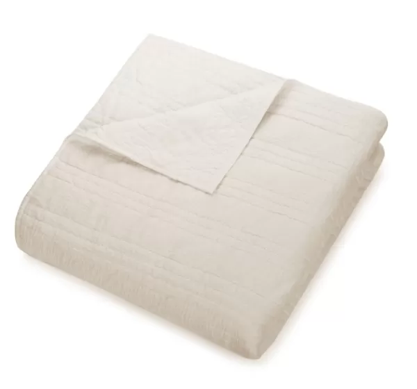 Quilts-Kirkland's Home Cream Atmosphere King Quilt Ivory