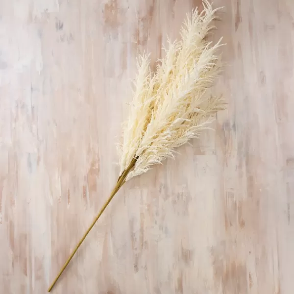 Stems & Bouquets-Kirkland's Home Cream Pampas Grass Stem Ivory