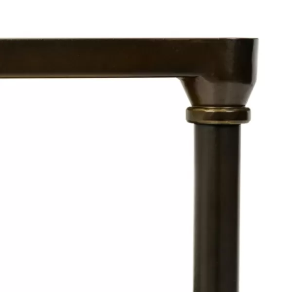 Coffee Tables-Kirkland's Home Crowley Wood And Iron Bunching Coffee Table Brown