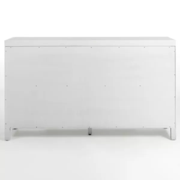 Cabinets & Sideboards-Kirkland's Home Cyra 4-Door Wood Cabinet White