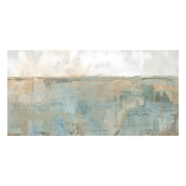 Canvas Art-Kirkland's Home Distant Field Giclee Canvas Art Print Green
