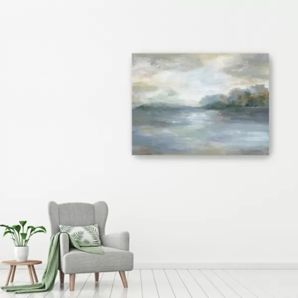 Canvas Art-Kirkland's Home Ethereal Giclee Canvas Art Print Blue