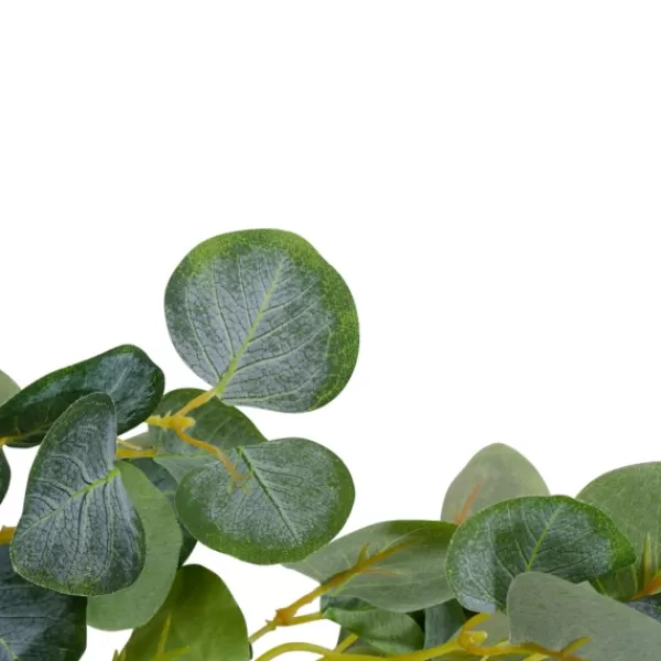 Wreaths-Kirkland's Home Eucalyptus Vines Wreath Green