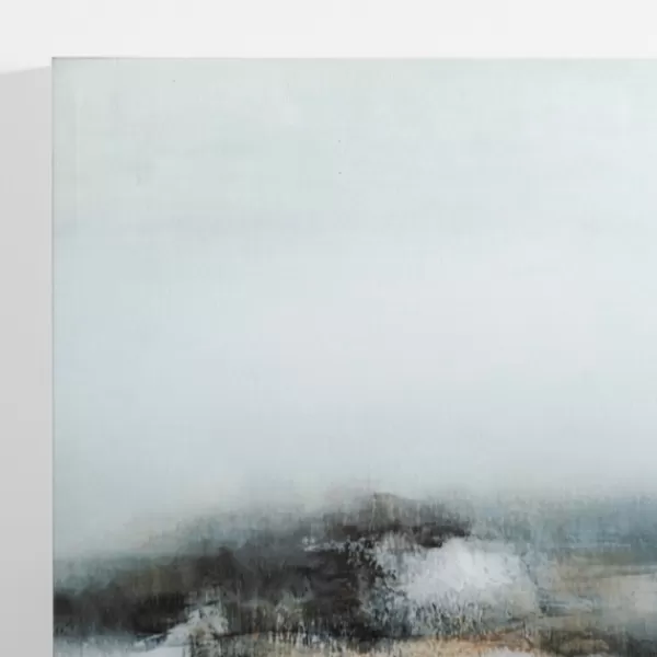 Canvas Art-Kirkland's Home Faded Abstract Canvas Art Print Blue