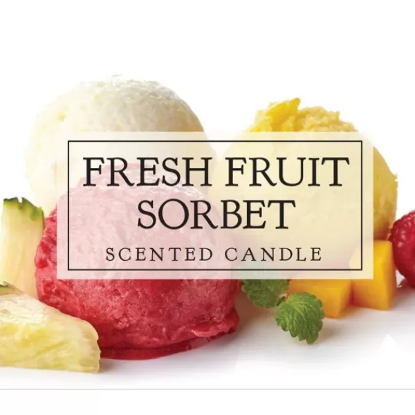 Candles-Kirkland's Home Fresh Fruit Sorbet Votive Candles, Set Of 8 Red