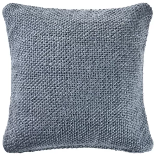 Pillows-Kirkland's Home Frost Woven Accent Pillow Blue