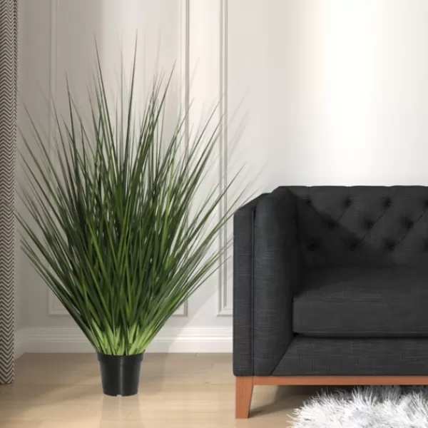 Trees & Topiaries-Kirkland's Home Full Green Grass Potted Plant
