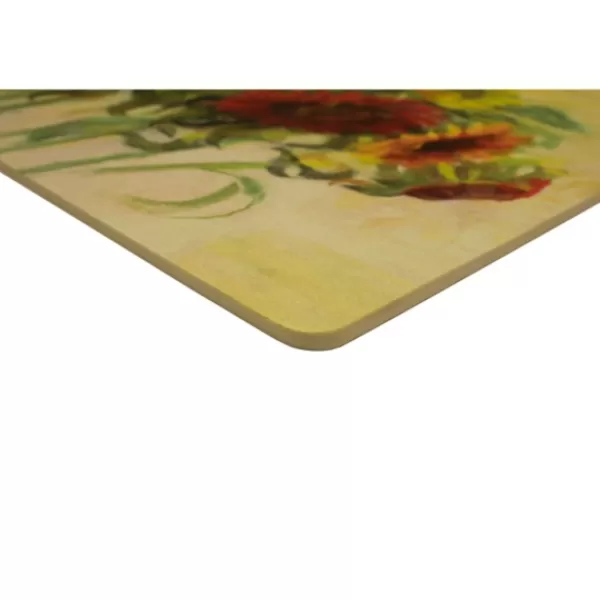 Kitchen & Floor Mats-Kirkland's Home Gathering Sunflowers Comfort Kitchen Mat Yellow/Red