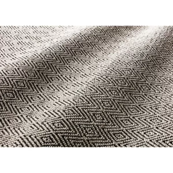 Outdoor Rugs-Kirkland's Home Gray And Bone Zig Zag Outdoor Area Rug, 5X7 Gray/Ivory