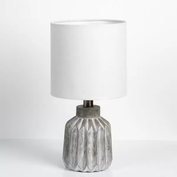 Table Lamps-Kirkland's Home Gray Ridge Table Lamp White