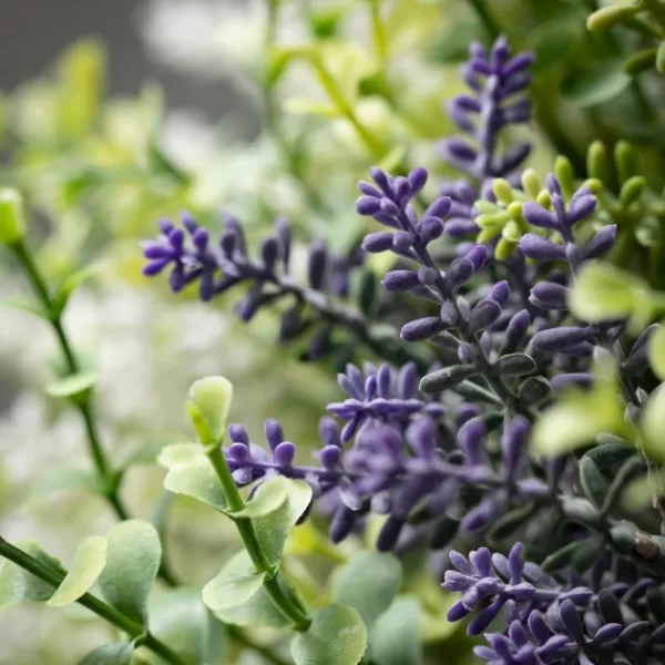 Stems & Bouquets-Kirkland's Home Green Lavender Herb Bundles, Set Of 3 Green/Purple