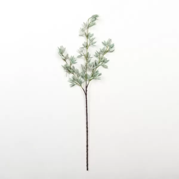 Stems & Bouquets-Kirkland's Home Green Yucca Stem Green/Gold/Ivory