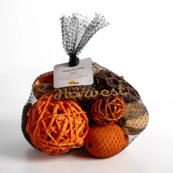 Home Fragrance-Kirkland's Home Harvest Pumpkin Spice Potpourri Orange/Brown