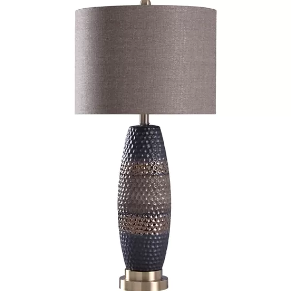 Table Lamps-Kirkland's Home Honeycomb Bronze And Gold Table Lamp Gold/Brown