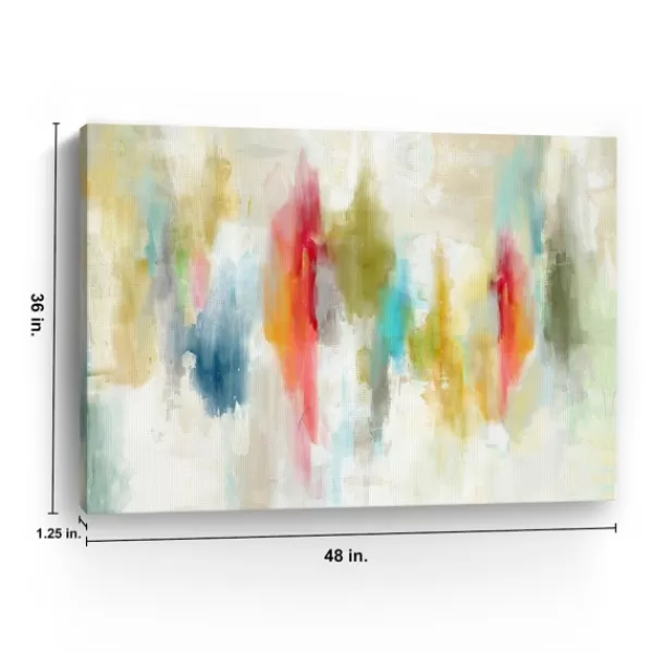 Canvas Art-Kirkland's Home In Color Giclee Canvas Art Print, 48X36 In. Multi