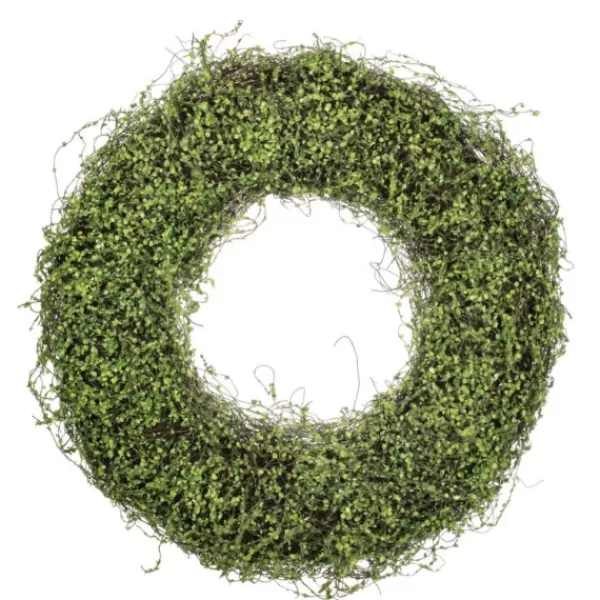 Wreaths-Kirkland's Home Intertwined Vine S Wreath Green