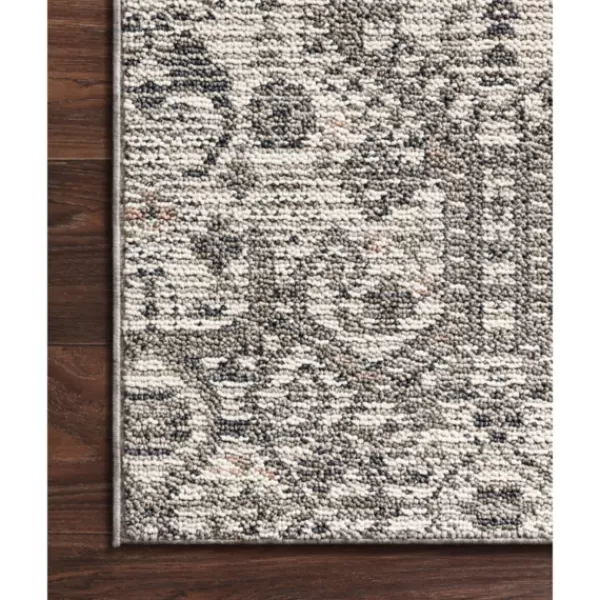 Outdoor Rugs-Kirkland's Home Ivory And Gray Column Outdoor Area Rug, 5X7 Ivory/Gray