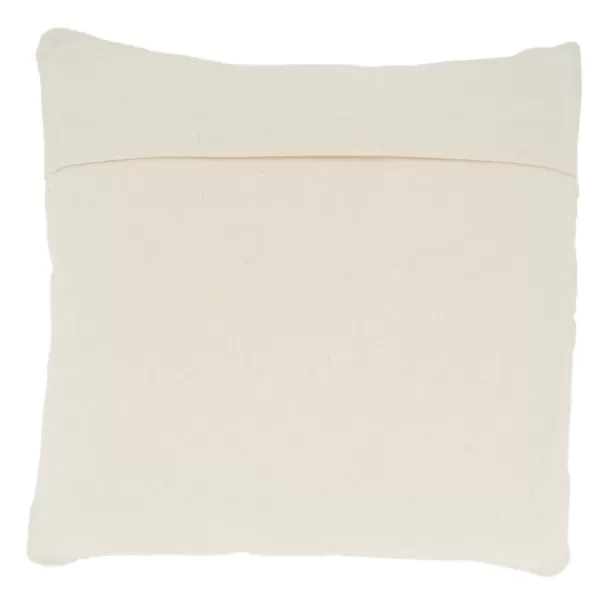 Pillows-Kirkland's Home Ivory Diamond Woven Textured Polyester Pillow