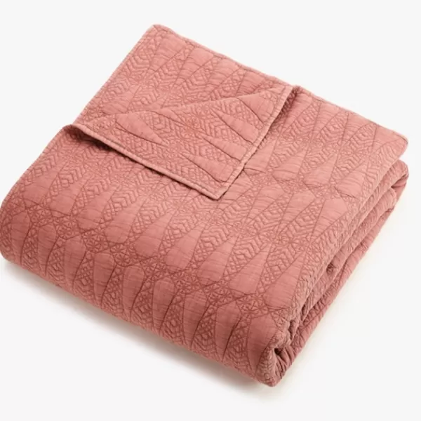 Quilts-Kirkland's Home Justina Blakeney 3-Pc. King Quilt Set Red