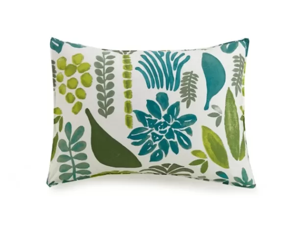 Duvets-Kirkland's Home Justina Blakeney Green Jardin King Duvet Set Green/Blue/White