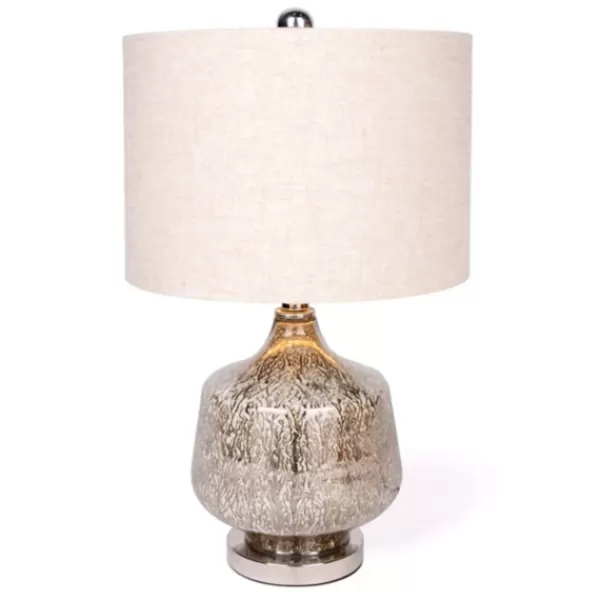 Table Lamps-Kirkland's Home Kinsley Glass Table Lamp White