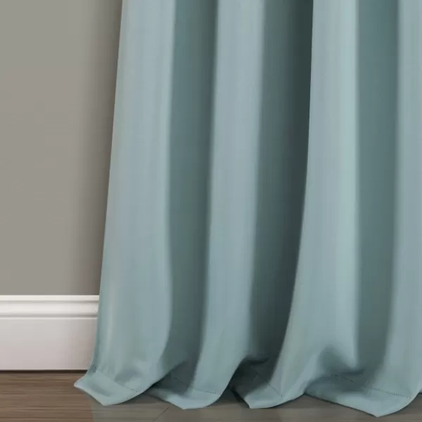 Curtains & Drapes-Kirkland's Home Knotted Curtain Panel Set, 95 In. Blue