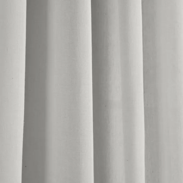 Curtains & Drapes-Kirkland's Home Light Faux Linen Curtain Panel Set, 84 In. Gray