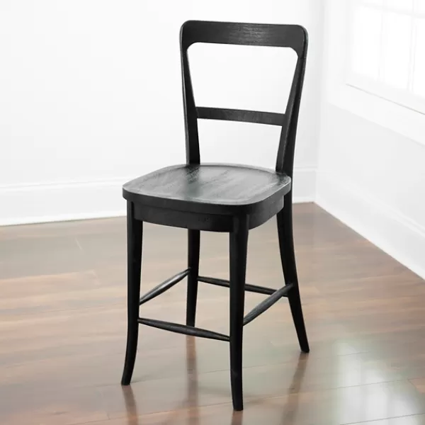 Bar Stools & Counter Height Stools-Kirkland's Home Martin Counter Stool Black