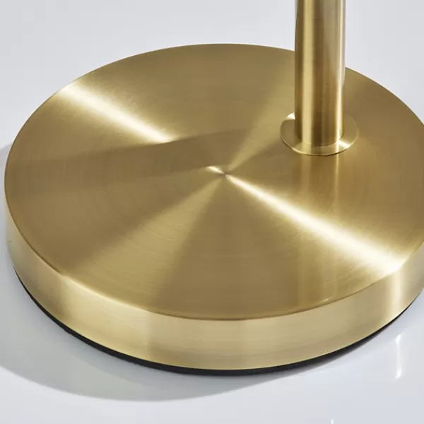 Floor Lamps-Kirkland's Home Metal Arched Floor Lamp Gold