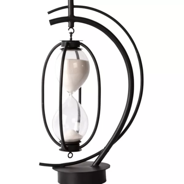 Decorative Accents-Kirkland's Home Metal Hanging Hourglass Black