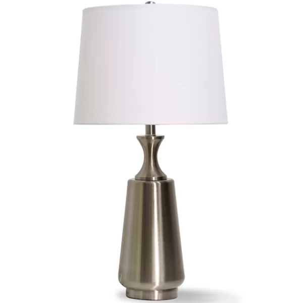 Table Lamps-Kirkland's Home Metal Touch Switch Table Lamp Silver
