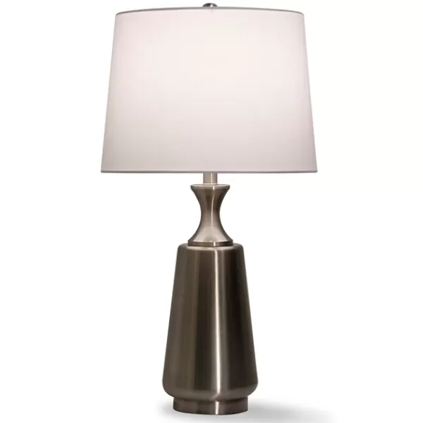 Table Lamps-Kirkland's Home Metal Touch Switch Table Lamp Silver