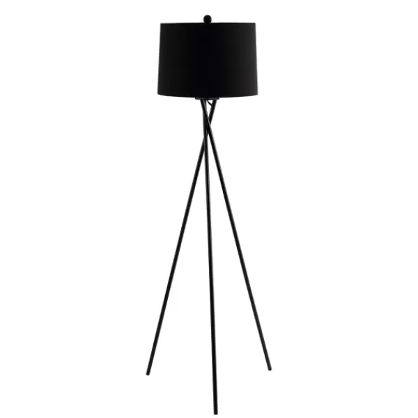 Floor Lamps-Kirkland's Home Metal Tripod Twist Floor Lamp Black