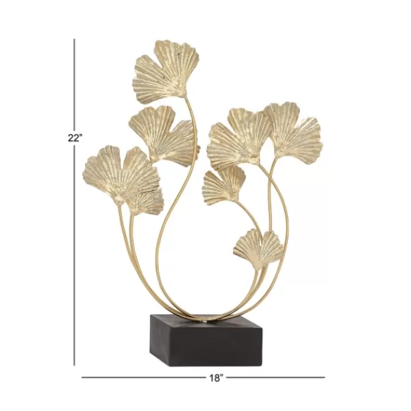Statues & Figurines-Kirkland's Home Modern Nature Statue Gold