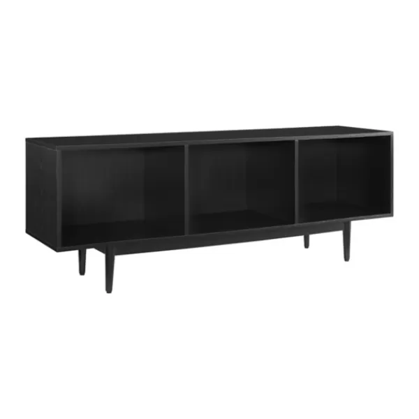 Console Tables-Kirkland's Home Modern Wood Console Table, 60 In. Black