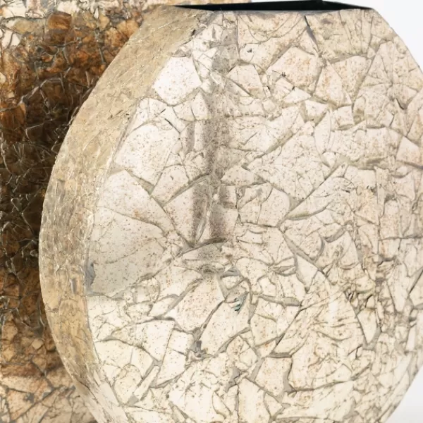 Vases-Kirkland's Home Mosaic 2-Pc. Vase Set Gold